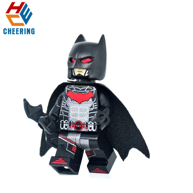 Одиночная продажа супер героев строительные блоки фильм кирпичи платье фонарь фигурки Бэтмена подарок на отдых для детей игрушки KF6013