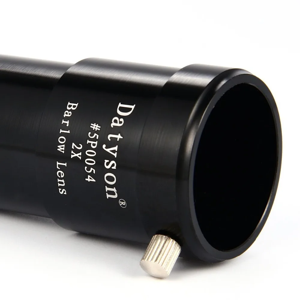 Datyson 1.25" 31.7mm 2x Magnification Barlow Lens Metal
