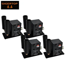 4 шт./лот двойной сопла Co2 станок Jet свет этапа большой размер CO2 Jet DMX 110 В или 240 В 200 Вт Свадебные машина тумана