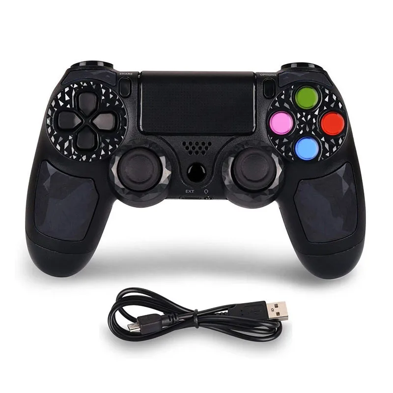 Для PS4 контроллер Беспроводной для Bluetooth игровой джойстик Dual Shock Вибрационный