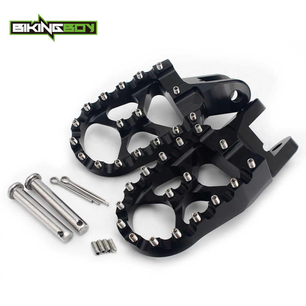 Bikingboy Foot Pegs Rests Footpegs For Honda Crf1000l / Dtc Africa Twin