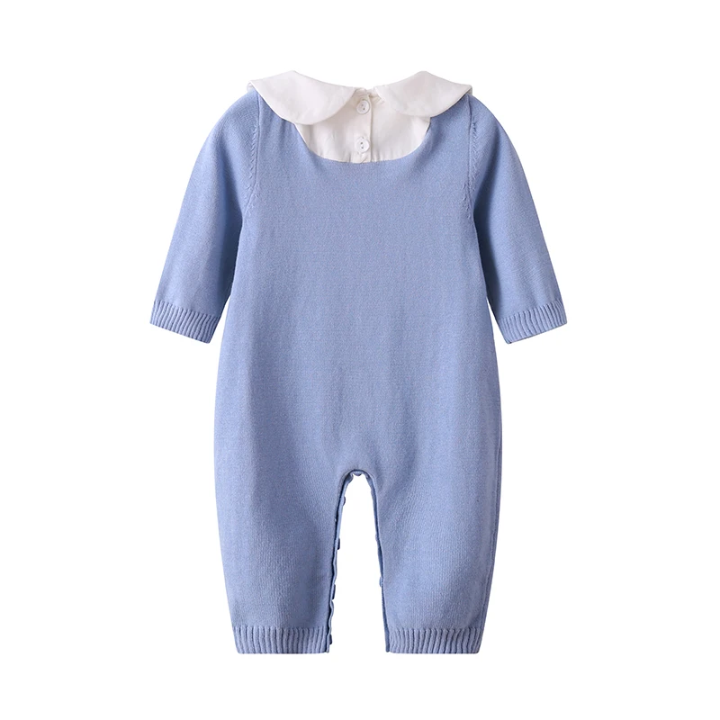 AURO Mesa вязаный для новорожденных джемпер bebe одежда осень зима комбинезон сдельник для ребенка детский вязаный комбинезон