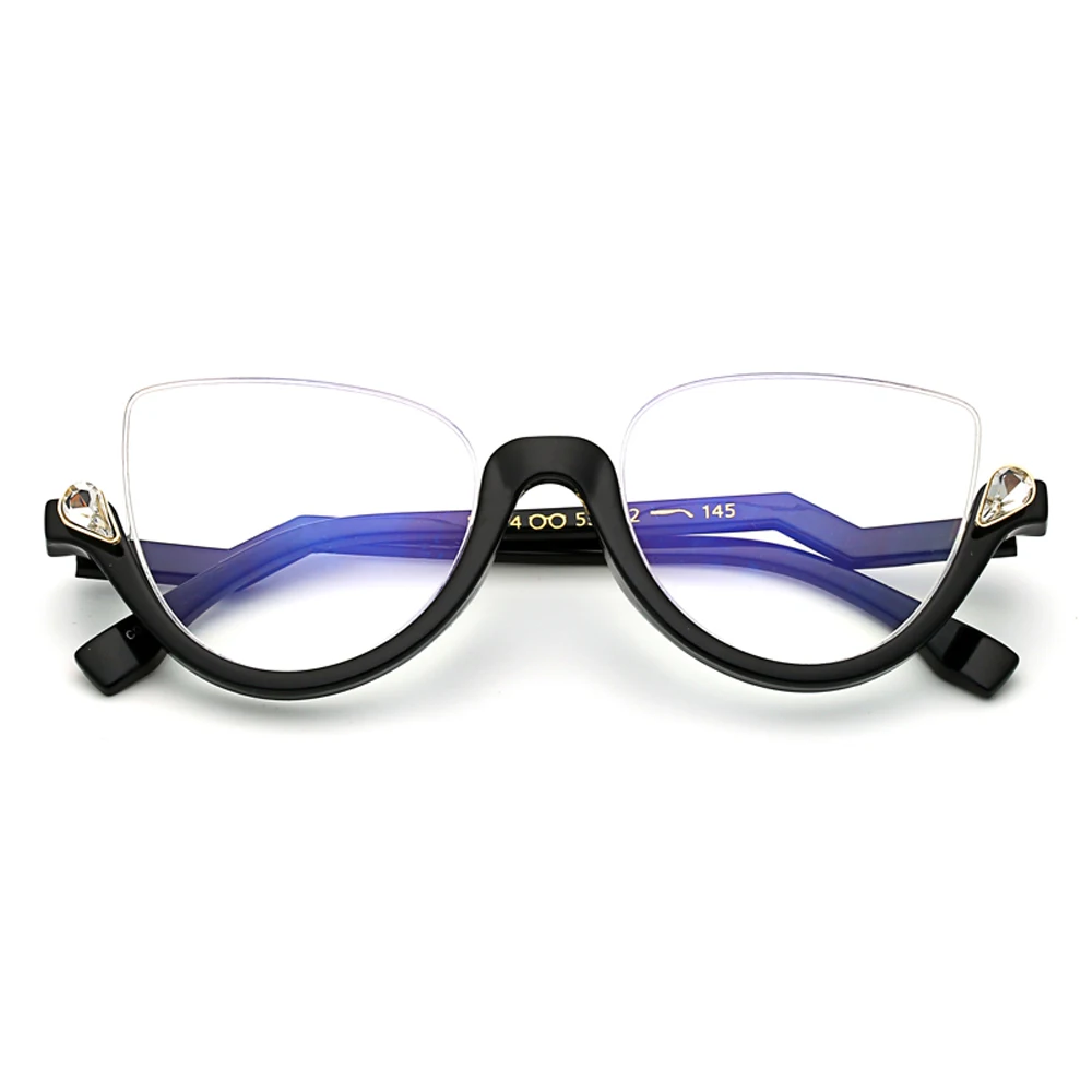 cat eye glasses frames 9000128 details (5)