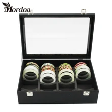 High Quality Jewelry Display Box Bracelet Holder Organizer Anklet Storage Case Bangle Showcase Jade Bracelet Display Shelf