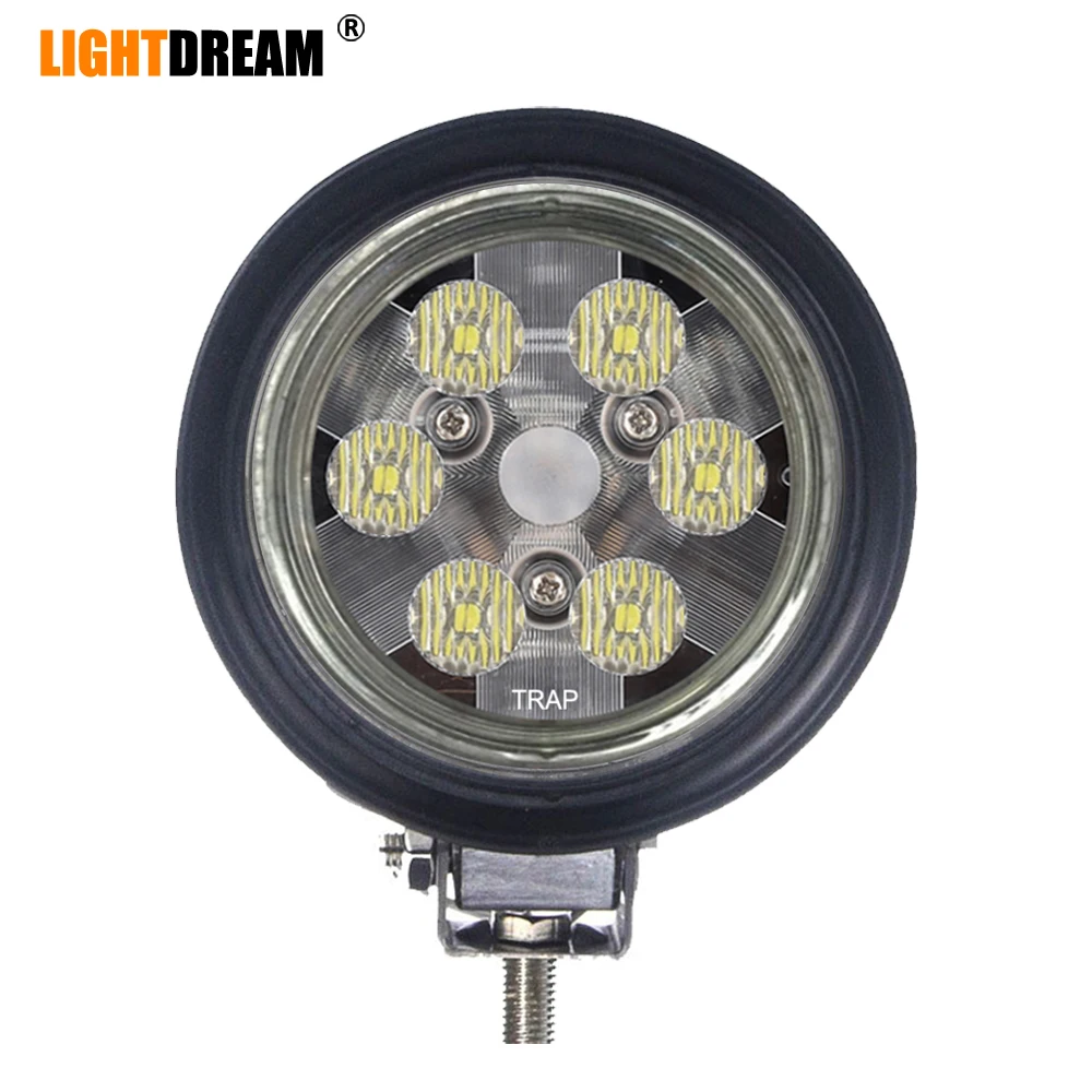 

Par 36 18W Led Tractor Work Lights Trapezoid Beam For JCB Tractors