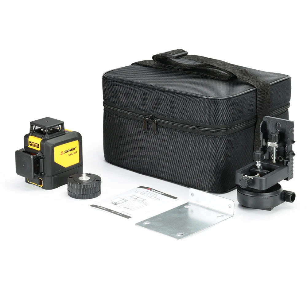 Sndway 8 lines 2D Laser Level Self-Leveling 360 Horizontal And Vertical Cross Powerful Red Laser Beam Line leveler SW-332R