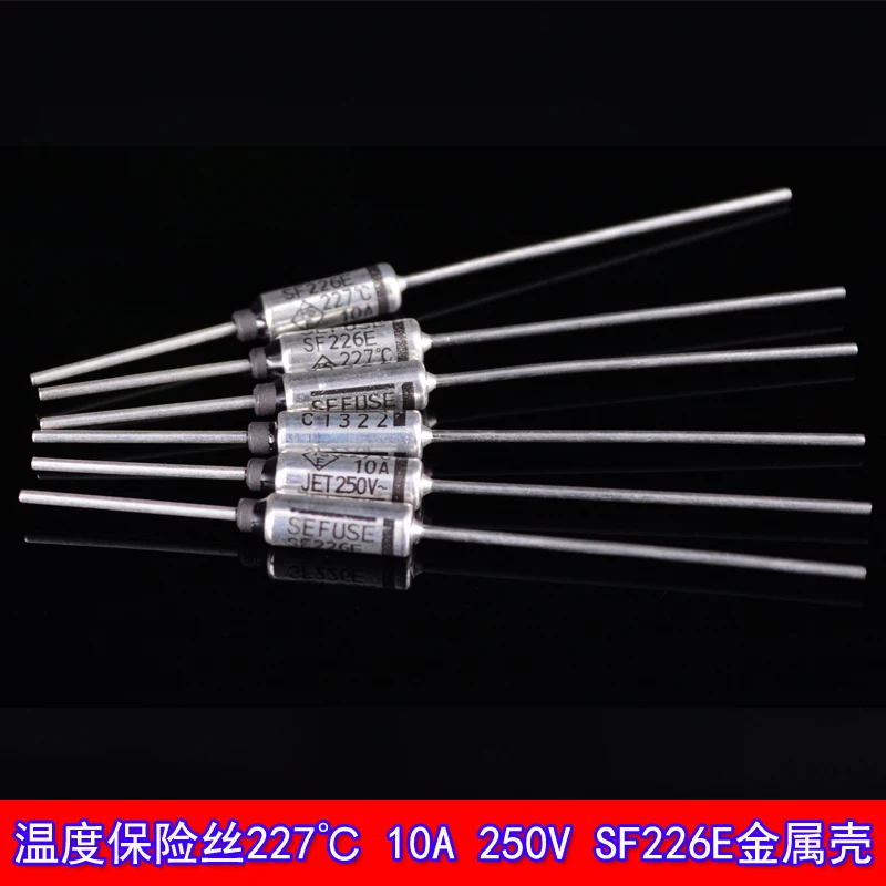 Sourcing Map 250V 10A 227°C Celsius Température Coupure