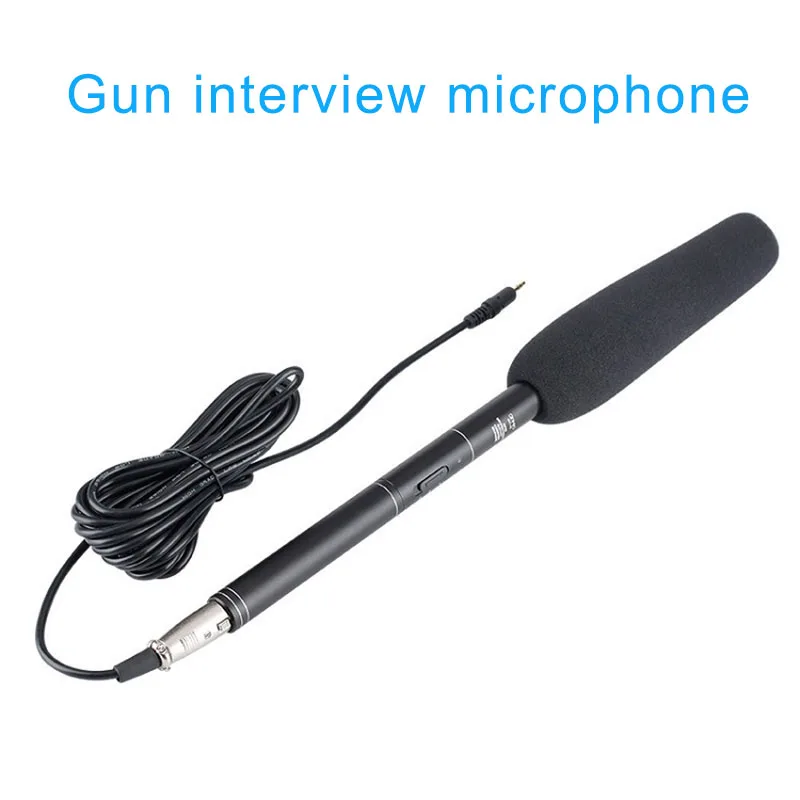 

HOT Professional Interview Microphone Directional Condenser MIC for DSLR DV Camcorder Drop shipping