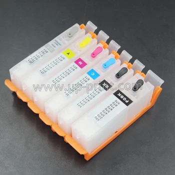 

6PCS for canon 570 PGI-570 CLI-571 refillable ink cartridge for canon TS9050 TS9055 TS8050 TS8051TS8052 TS8053 PRINTER pgi570