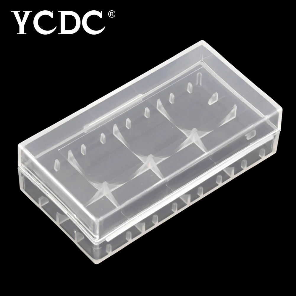 YCDC 2*18650 ящик для хранения литиевых батарей Жесткий Чехол аккумуляторных жесткий