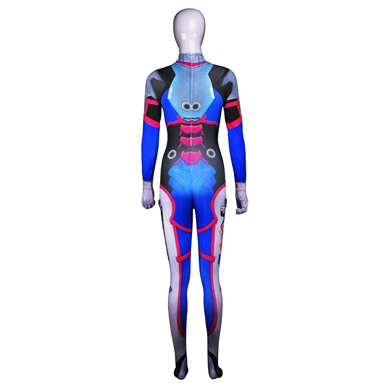 LZCMsoft костюм D.VA 3D принт классический dva Skin костюмы для Хэллоуина женский