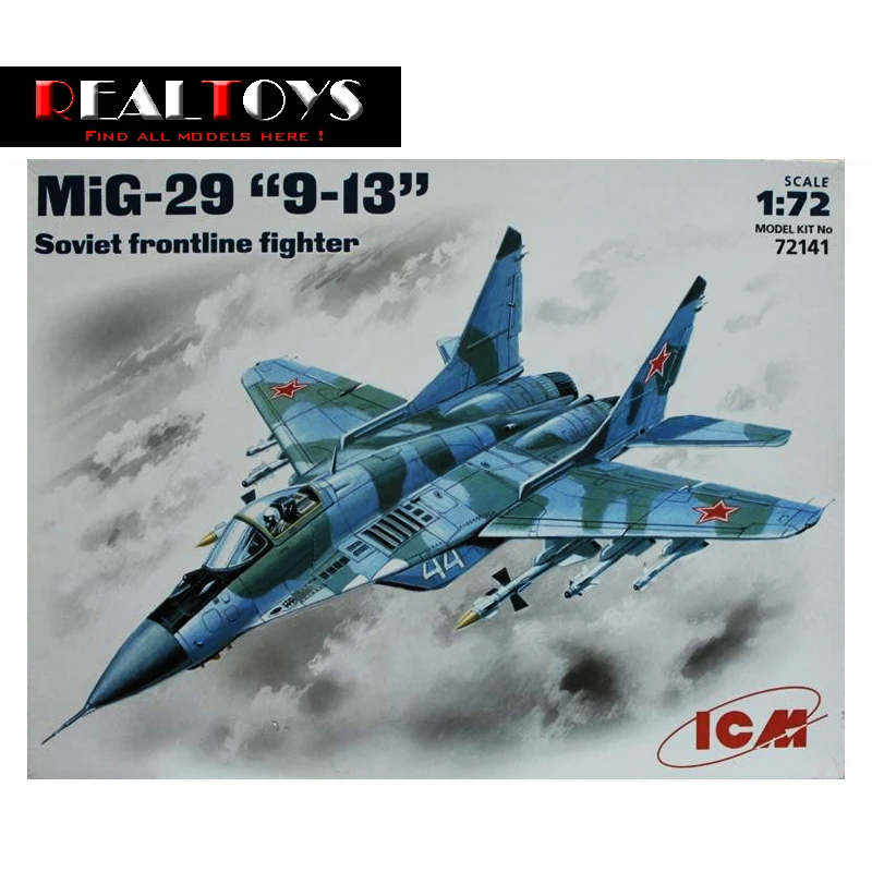 ICM model 72141 1 72 MiG 29 9 13 Fulcrum C Soviet Frontline Fighter plastic model
