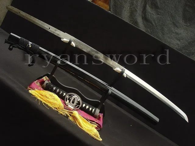 Высокое Качество Комбинированный Материал кран и черепаха японская Цуба Катана самурайский меч