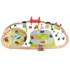 Wooden Railway Track Toy Universal Accessories Competible for Thomas All Brands Track Educational Rail Train Car Toys for Kids ► Photo 3/3