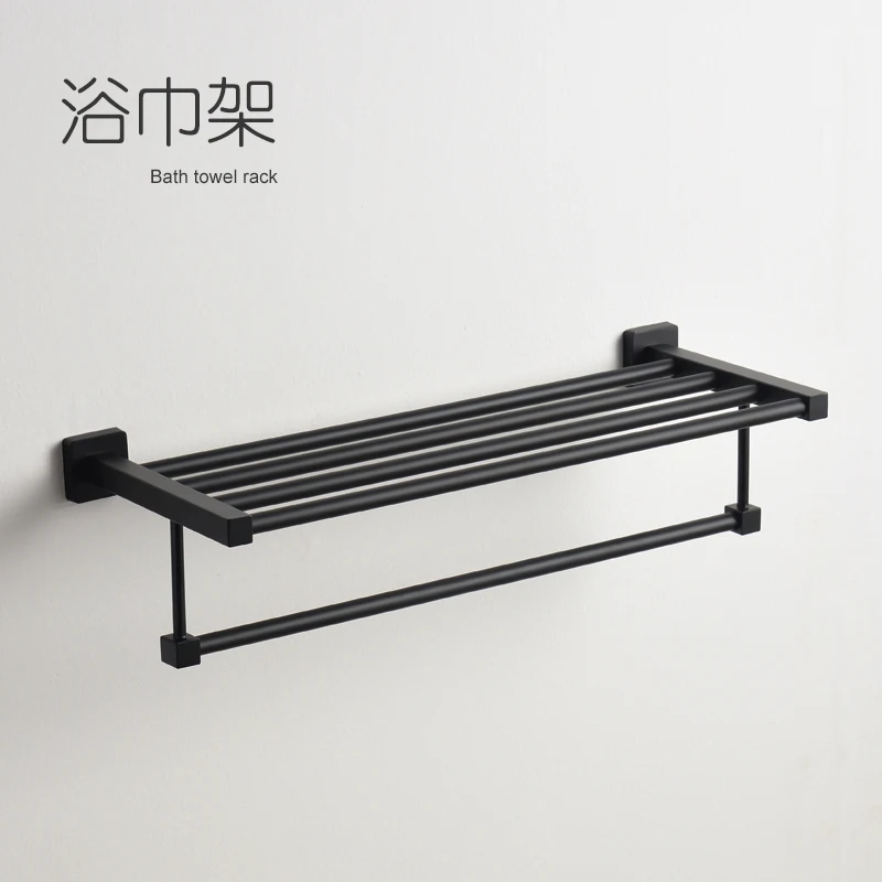 12 Items in full Black Bathroom Hardware set