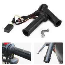 1 пара 22 мм(7/") Мотоцикл ATV электрический горячий теплый нагретый ручки руля