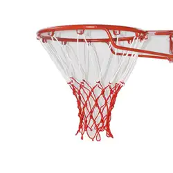 Новая Домашняя уличная сверхмощная баскетбольная сетка Замена износостойкая нейлоновая баскетбольная сетка прочная подходит для
