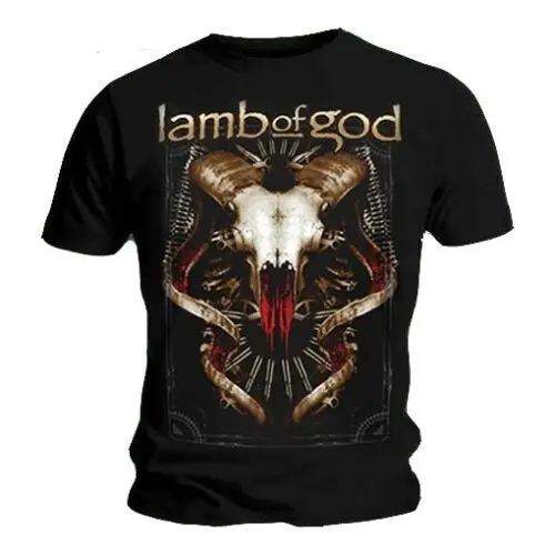 Lamb Of God Tech Steer Shirt S-3XL Metal Band T-Shirt Official Tshirt New