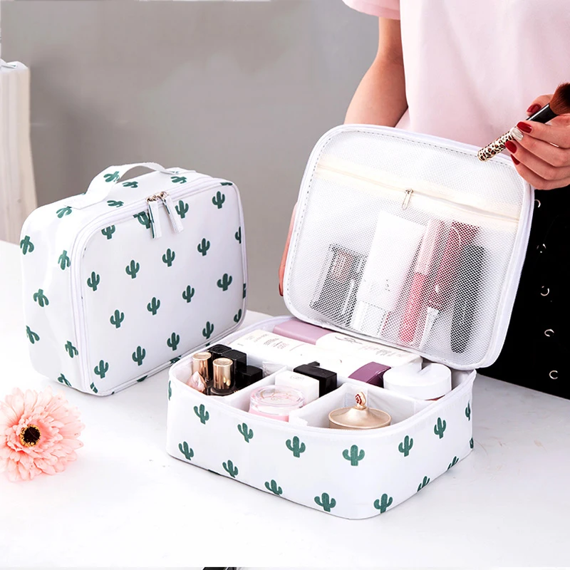 Yesello الغرور Necessaire رحلة النساء السفر غسل الزينة الملابس الداخلية الصدرية ماكياج حقيبة مستحضرات تجميل منظم حقيبة مستحضرات التجميل اكسسوارات