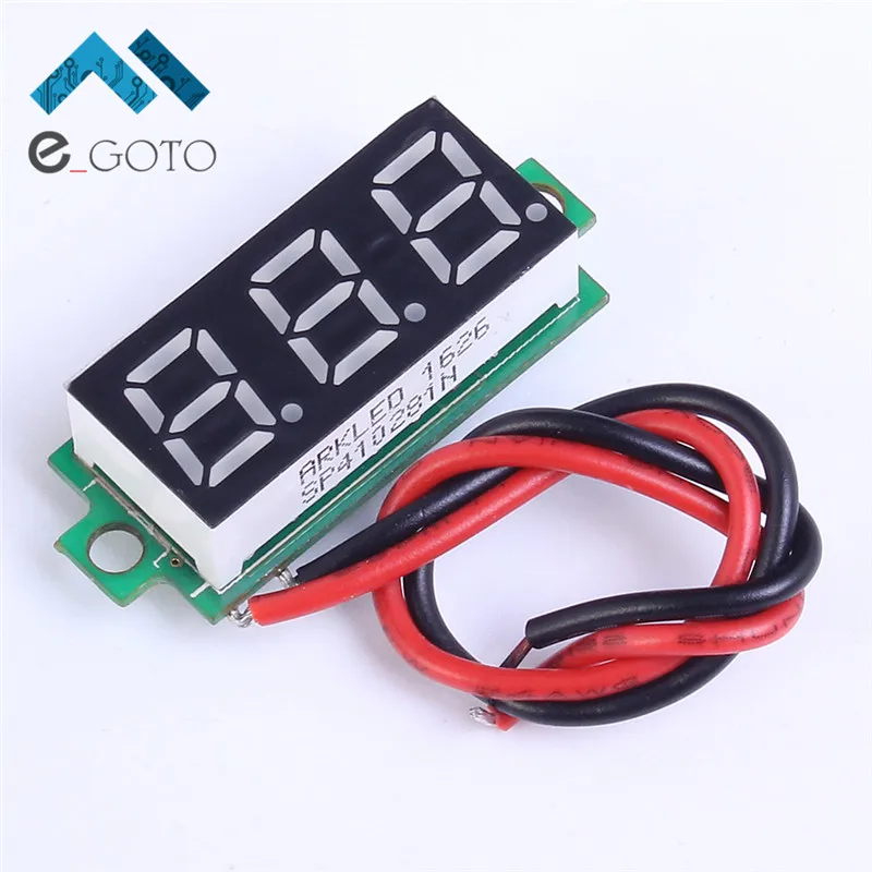 Aliexpress.com : Buy 0.36 Inch Red Mini Digital Thermometer Module LED ...