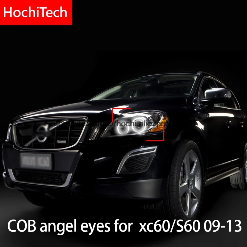 For Volvo XC60 S60 2009 2013 with projector COB Led day Light White