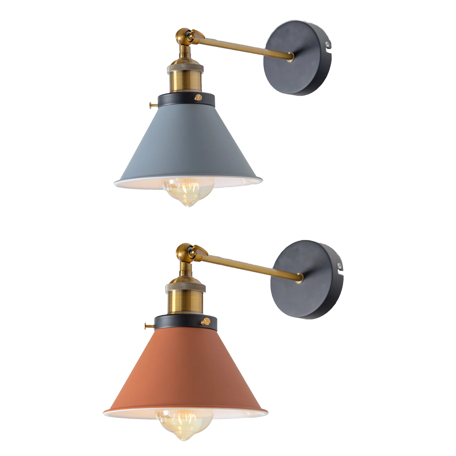 Vintage Industrial Wall Sconce Lights Wandlamp Retro Wall Lamp 110V-220V E27 Indoor Bedroom Bathroom Balcony Bar Aisle Lamp wall mounted lamp