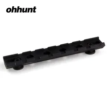 Ohhunt Охотничий Тактический прицел крепления аксессуары Picatinny RIS 20 мм Стандартный Weaver рейка база плоское дно