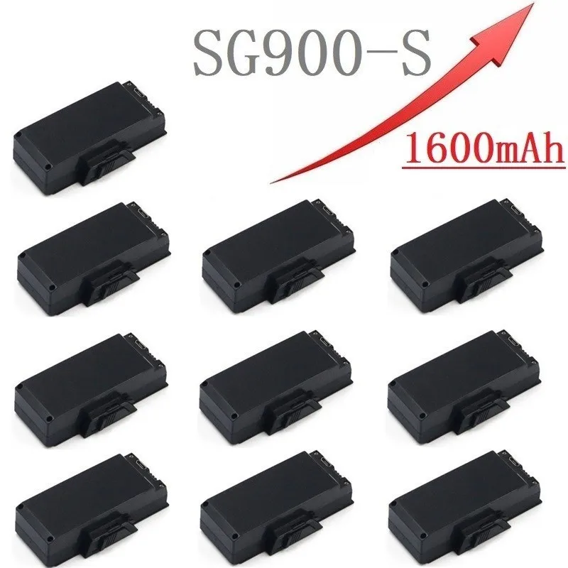 Upgrade Battery For SG900S SG900-S 7.4V 1600mAh XL-196 for RC Helicopter Quadcopter Spare Parts 7.4v Drone 10pcs/sets | Игрушки и хобби