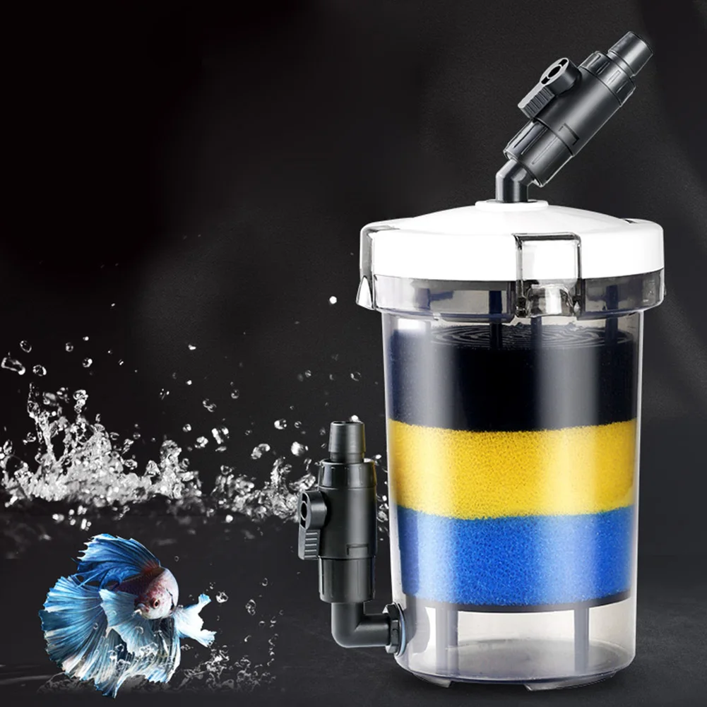 Buy External Canister Filter Switch Aquarium Multiple High Efficiency Fish Tank Adjustable Water Flux Practical
