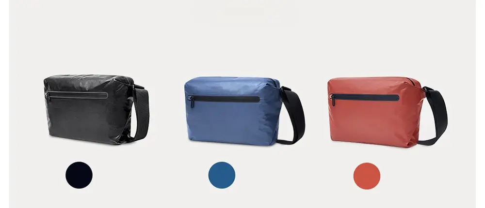 90fen Trendy Reflective Water-resistant Messenger Bag (10)