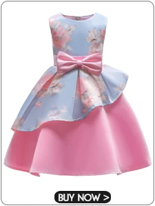 Новое платье для маленьких девочек, платья принцессы с цветочным принтом для девочек, Детская осенняя одежда с длинными рукавами для 2, 3, 4, 5, 6, 7, 8, 9, 10 лет