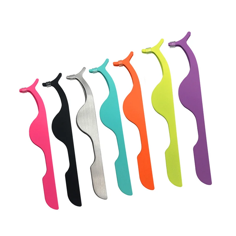 

Mangodot New Color 3d Magnetic Eyelashes Curler Mink strip Suqqu colorful Tweezers Applicator lashes Eyelashories Makeup Tools