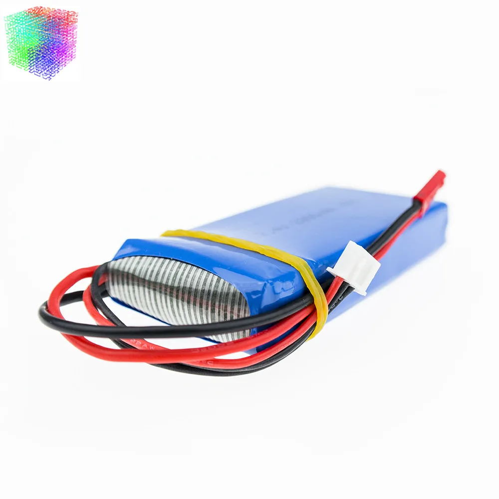 1 шт. батарея Lipo 7 4 в 2800 мАч 2s для WLToys V262 V333 V323 V666 Радиоуправляемый вертолет