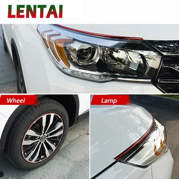 

LENTAI For Ford focus 2 3 mk2 fiesta ranger mondeo mk4 Lada granta vesta Chery NEW Car Decoration Strip Trim Stickers Styling