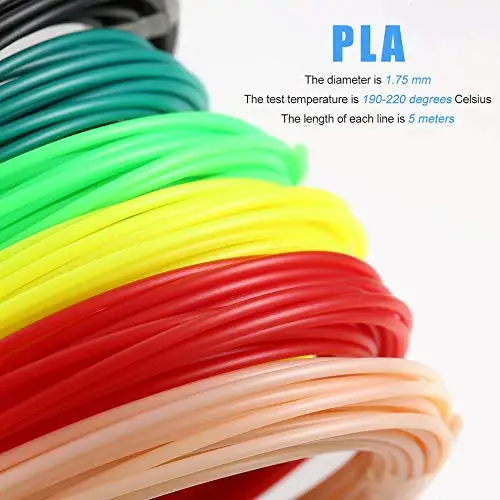 1 шт. 5 м ABS PLA 75 мм наполнитель печатные материалы пластик для 3D принтера экструдер