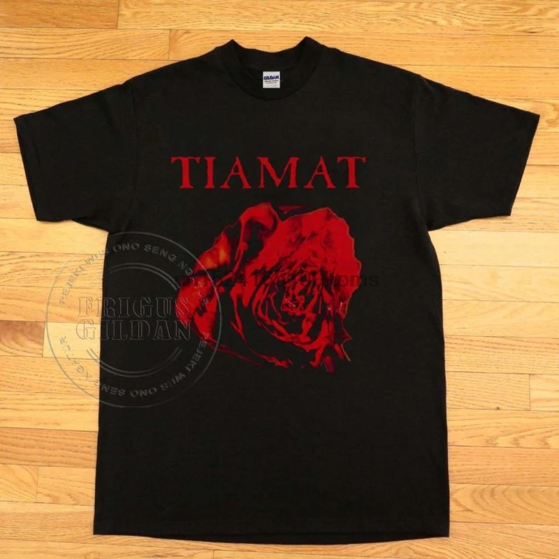 Футболка с принтом Tiamat - Wildhoney Gaia Metal Rock Music 1994 | Мужская одежда