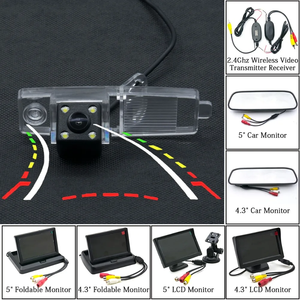 

Fixed Or Dynamic Trajectory Rear View Camera For Toyota Highlander Kluger RAV4 RAV 4 2009 2010 2011 2012 Car Parking Accessories