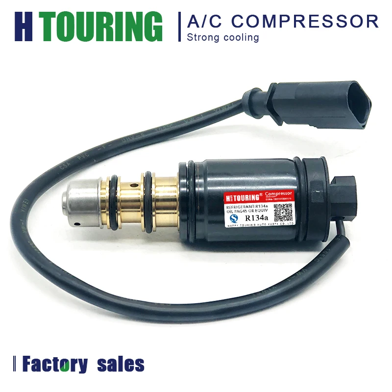 

For DENSO 7SEU16C 7SEU17C 5seu12c 6seu12c 6seu14c 6seu16c compressor control valve for Audi Volkswagen Skoda Seat