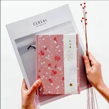 \"Miss Sakura\" Girls Flowers Journal Monthly Planner Study Notebook Hard Cover Stationery Gift