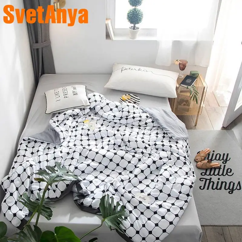 

Svetanya 2019 New thin Quilt Bedding Throws Blanket 150x200cm 200x230cm S M L size