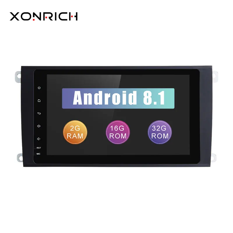 

2 Din Android 9.0 Car mutlimedia GPS Navigation DVD For Porsche Cayenne GTS2003-2010 radio stereo Head unit Audio CD Wifi 955 mm