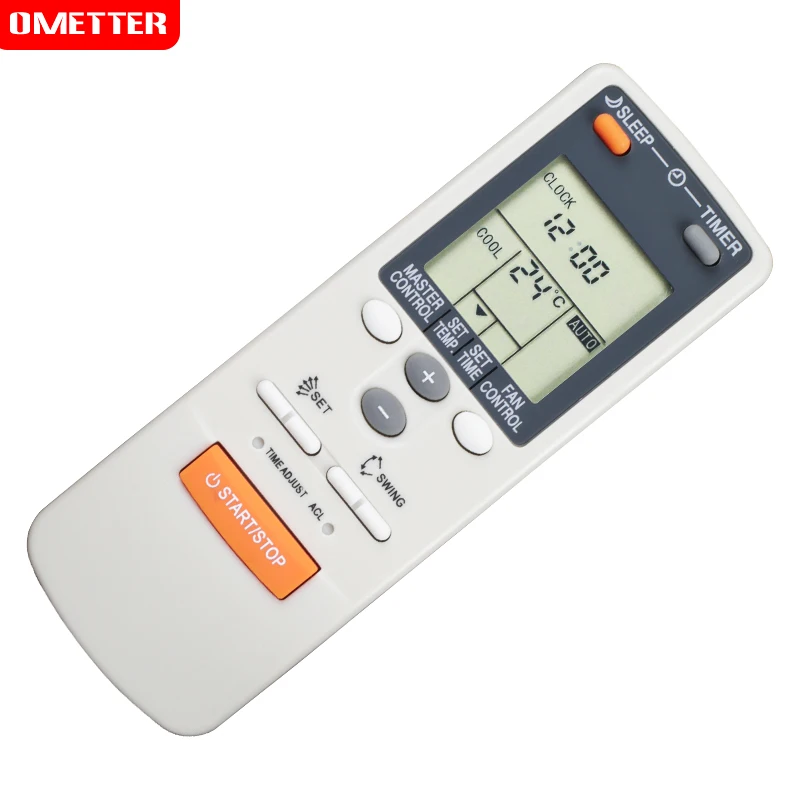 Replacement Remote Control For Fujitsu AC Units - Compatible With AR-JW27, JW33, DL3, JW2 & More, 433MHz
