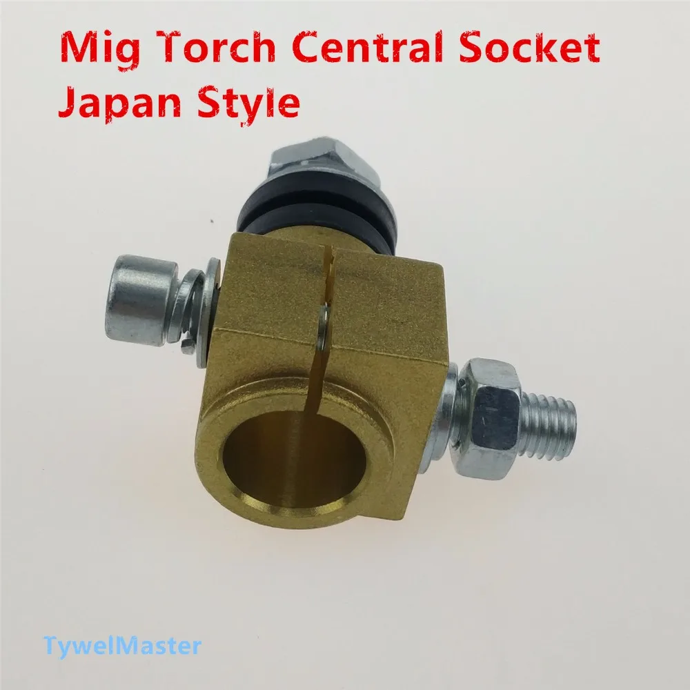 

CO2 MIG Welding Panel Socket Wire Feeder Adaptor Connector Socket Central Connector Conversion Socket