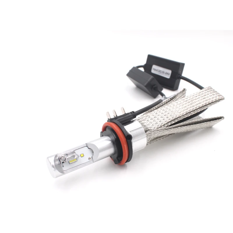 H7 led H4 H15 H11 D1S D2S H8 6000K белый луч h7 Canbus без ошибок Epistar чип лампа Стайлинг автомобиля