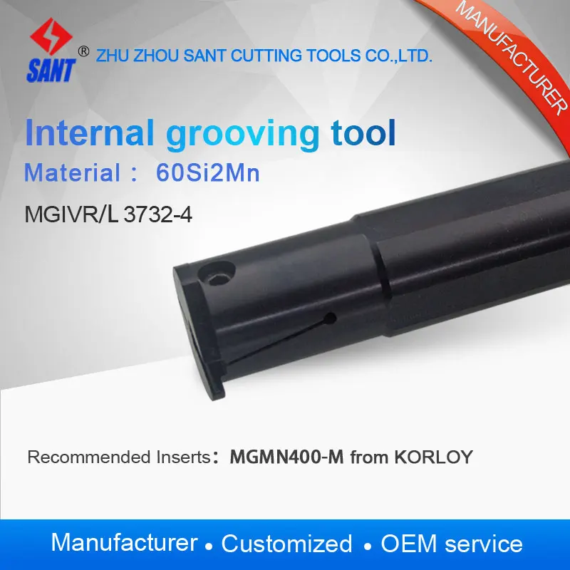 

Internal Grooving tool,Grooving Holder,CNC Cutting tools MGIVR3732-4 matched inserts MGMN400-M grooving tool holder MGIVR2925-2