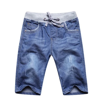 New Design Boys Jeans Short Pants Casual summer Kids Trousers Cotton Teenager denim Shorts solid color Clothing BC060 1