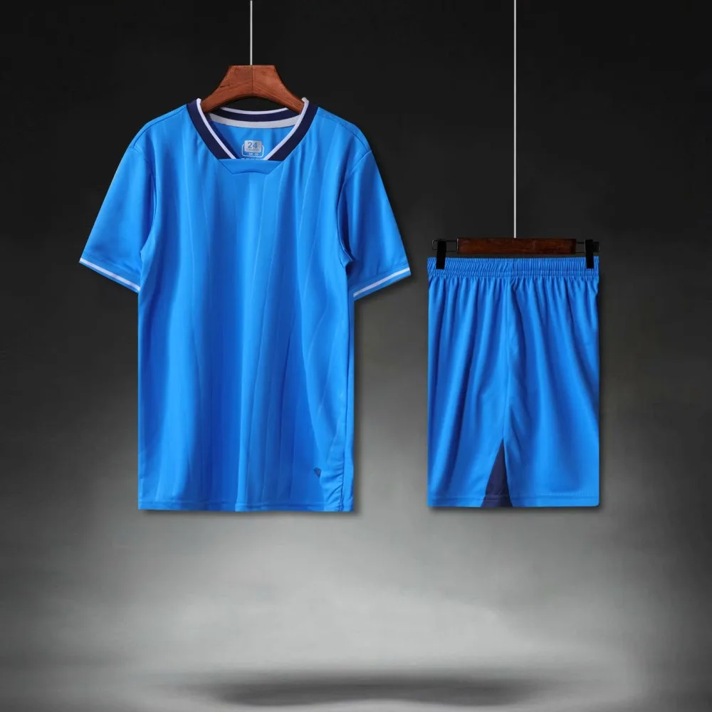 04-15 открыл Молодежный футбол рубашки костюмы дети футбольные Майки#1905 triseven сезон