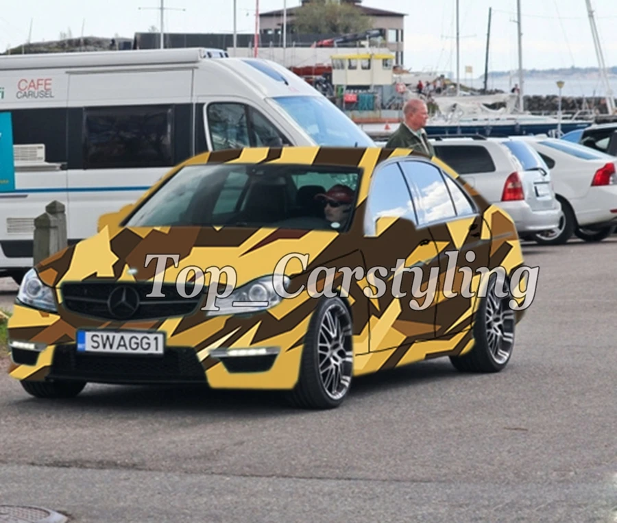 Camo vinyl sticker camouflage car wraps stickerbomb vinyl diy wrap sheet 3M Avery Arlon Vinyl foile (40)