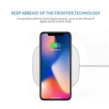 

Fast Charge Wireless Charging for iPhone X/8/8Plus Samsung S6/S6 edge/S6 Note