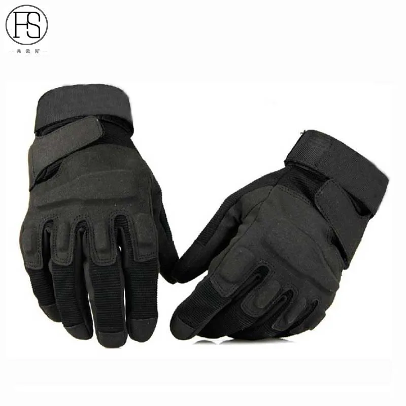 

Outdoor Tactical Gloves Full Finger Sports Hiking Riding Cycling Military Men's Gloves Armor Protection Shell Gloves 3 Colors